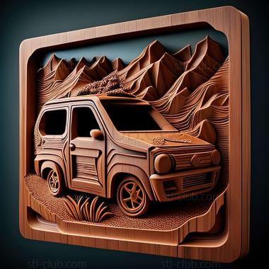 3D мадэль Suzuki Wagon R (STL)